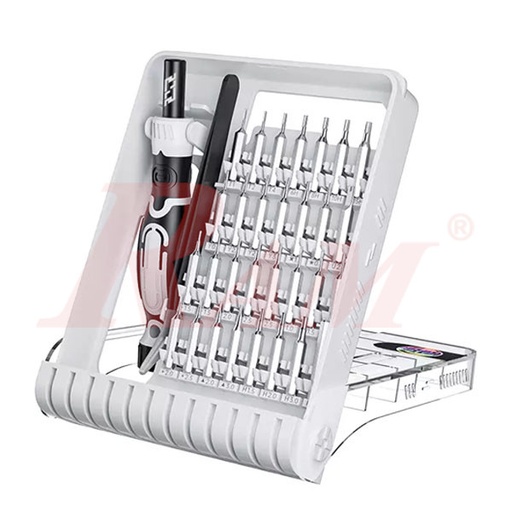 [SCREW.JM8189] JAKEMY® JM8189B - 32 in 1 Precision Screwdriver Set With Tweezers