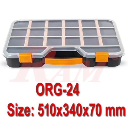 [MANO.ORG24] Mano Organizer ORG-24" Component Box