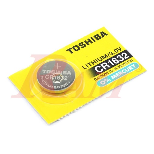 [TOSHIBA.CR1632] CR1632 Battery 3V Lithium Coin Type - TOSHIBA