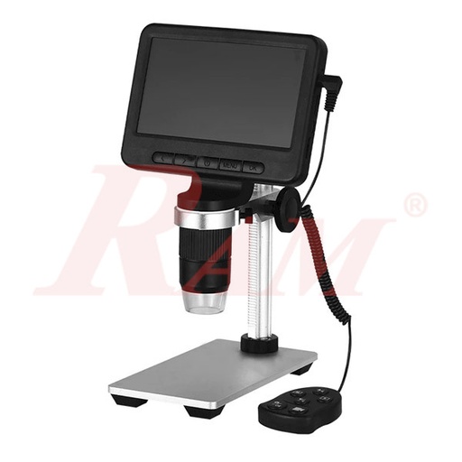 [MICROSCOPE.MS2] MS2 - Portable Wireless WiFi USB Digital Microscope With 5" LCD 1080P HD