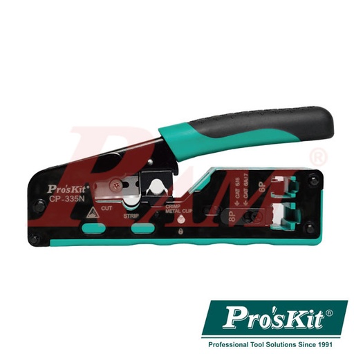 [CP335N.CAT7.CRIMPING.TOOL] Pro'sKit® CP-335N CAT5/6/7 Modular Plug Crimping Tool