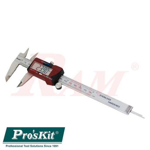 [PD151.VERNIER.150MM] Pro'sKit® PD-151 Electronic Caliper Digital Vernier Caliper - High Accuracy - Micrometer 150mm/6" 