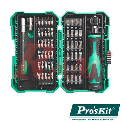 [SD9857M.SCREWDRIVER.KIT] Pro'sKit® SD-9857M 57 in 1 Screwdriver Set طقم مفكات 57 في 1 ماركة بروزكيت