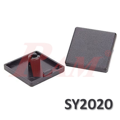[SY2020.CAP] 2020 Aluminum Profile Accessory - Plastic Ends Cap Cover 20x20mm