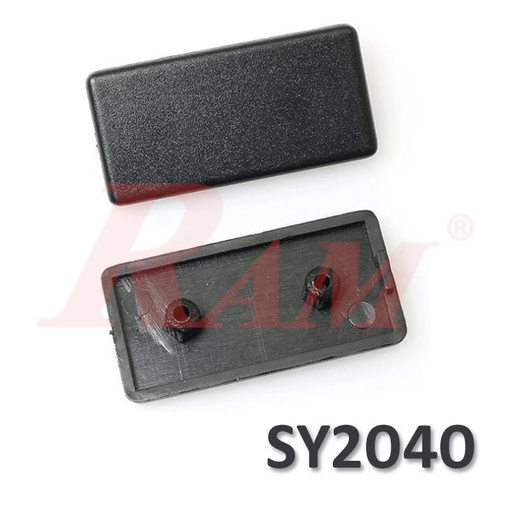[SY2040.CAP] 2040 Aluminum Profile Accessory - Plastic Ends Cap Cover 20x40mm