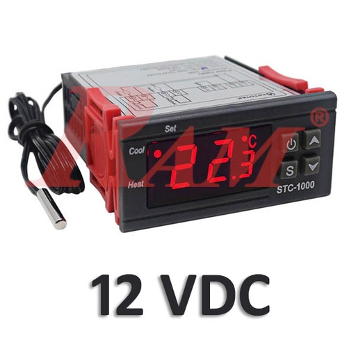 [STC1000.12VDC.TEMP.CONTROL] STC1000 12Vdc Thermostat Temperature Control