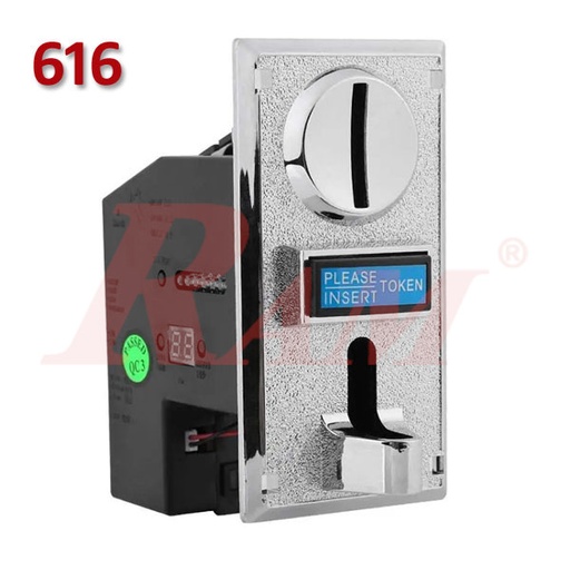 [COIN.ACCEPT.CH616] CH616 Multi-Currency Coin Acceptor (Common Type)