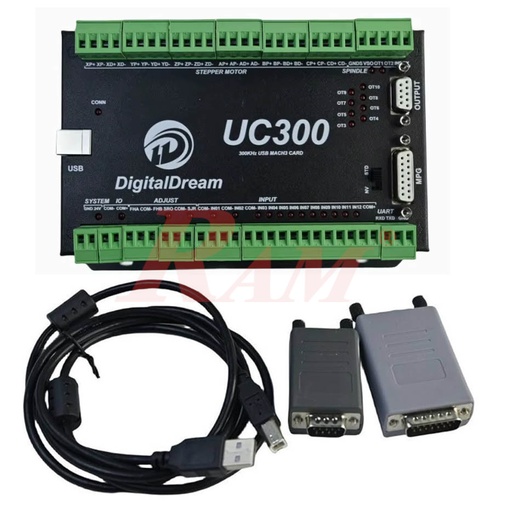[KIT.UC300.4.AXIS] UC300 MACH3 USB 4-Axis CNC Controller