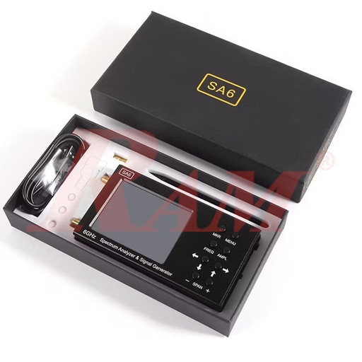 [AVO.SA6.SPECTRUM] SA6 Portable RF Spectrum Analyzer 6GHz