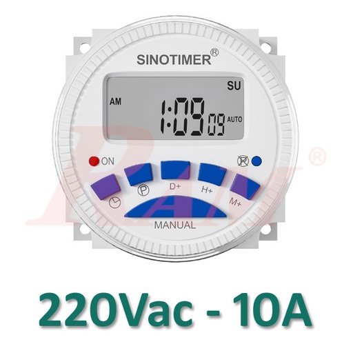 [CN109A.220VAC.10A.TIMER] CN109A-2/10A 220Vac Timer Switch