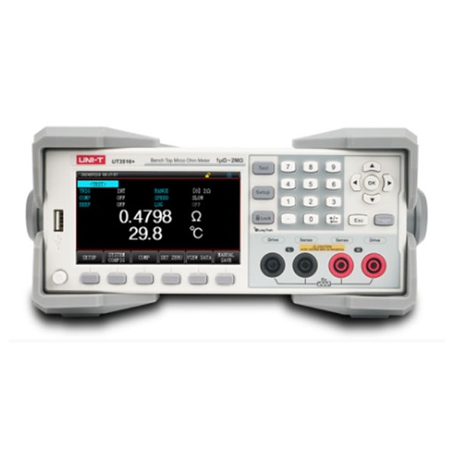 [AVO.UT3513+.UNIT] UT3513+ Micro Ohm Meter - Professional Bench Meter جهاز مكتبي احترافي لقياس المقاومة مايكرو اوم