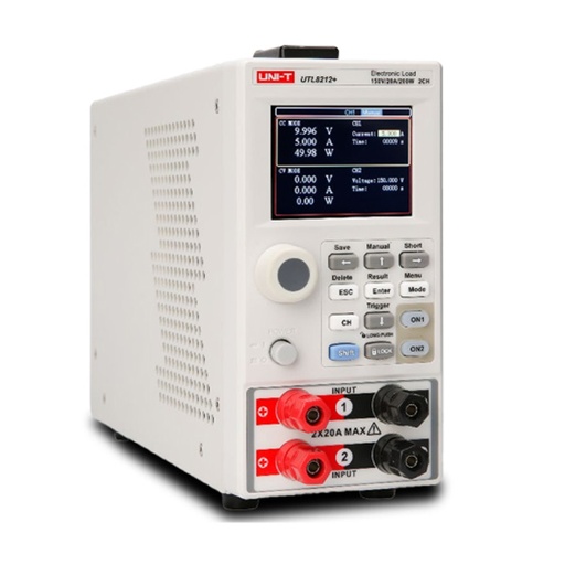 [AVO.UTL8212+.UNIT] UTL8212+ DC Electronic Load Dual Channel 200Wx2 جهاز حمل الكتروني مستمر