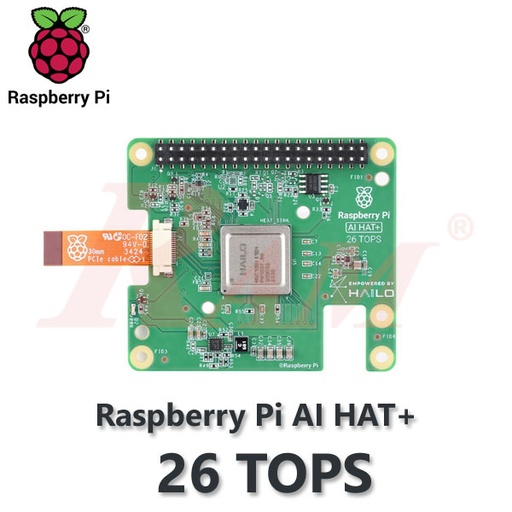 [RPI.HAT.AI.26TOPS] Raspberry Pi AI HAT+ 26 TOPS